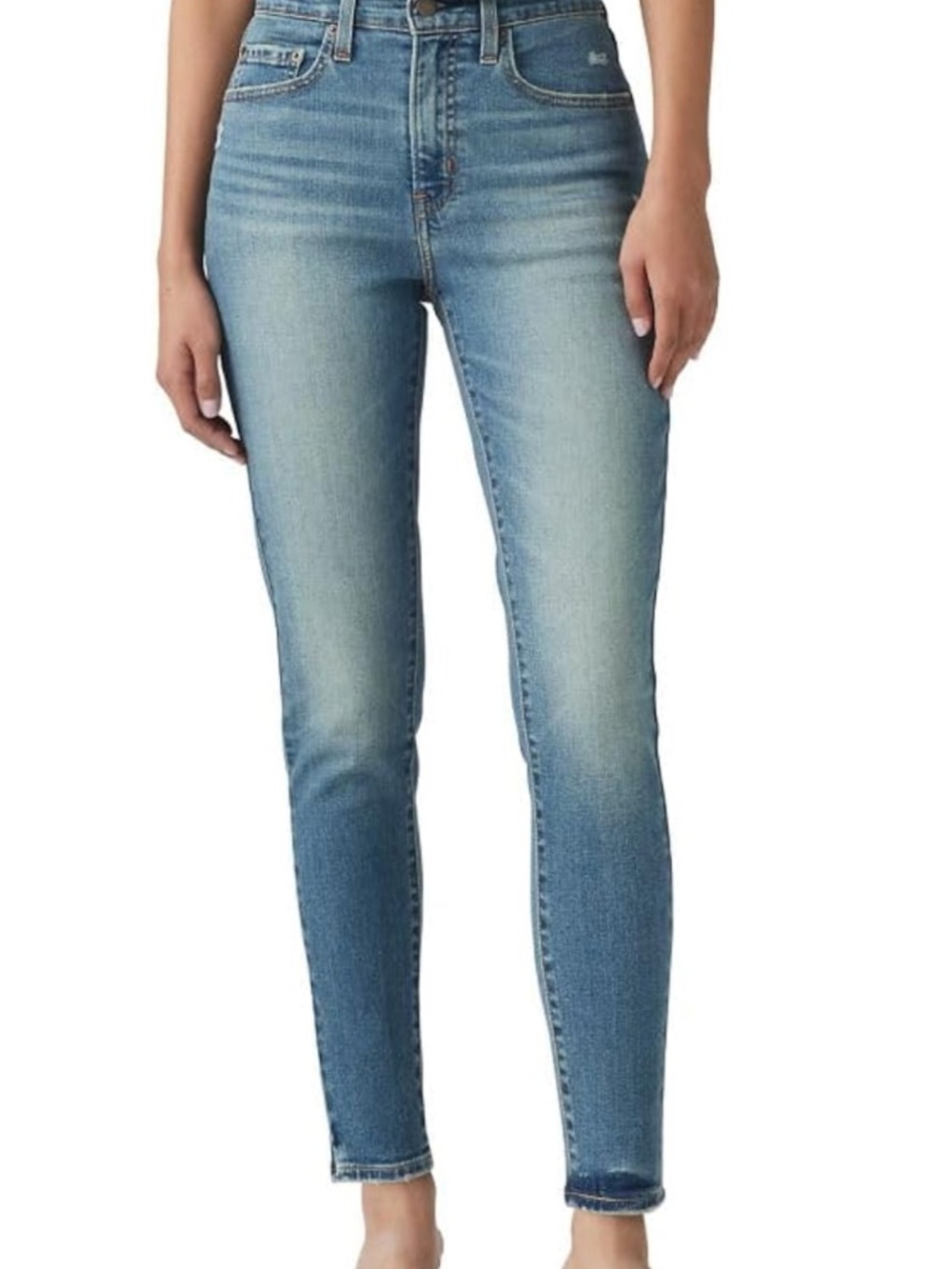 Levi's Light Blue Skinny Jeans - High Rise